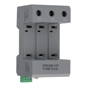Warystorowy ogranicznik przepięć do instalacji fotowoltaicznych PV 3P, 1000V DC, 12.5kA,  typ 1+2 (klasa B+C)  - Снимка на изделието